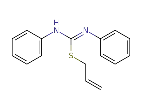 S-allyl-N,N'-diphenyl-isothiourea