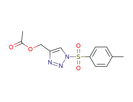 (1-tosyl-1H-1,2,3-triazol-4-yl)methyl acetate
