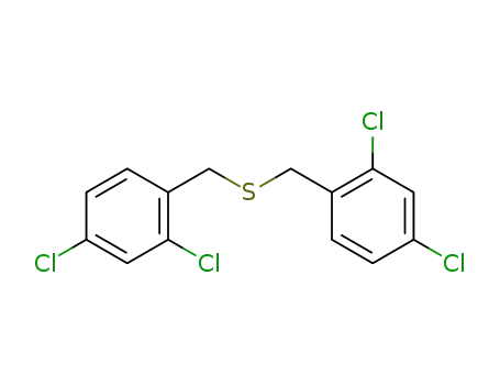 Molecular Structure of 6295-41-6 (bis(2,4-dichlorobenzyl) sulfide)