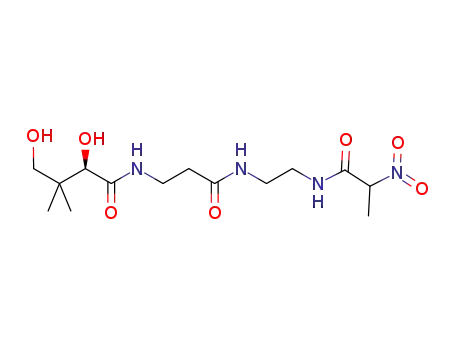 2-nitropropionylamino(dethia)pantetheine