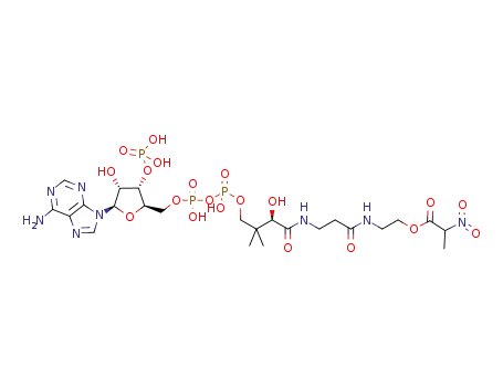 2-nitropropionyloxa(dethia)CoA