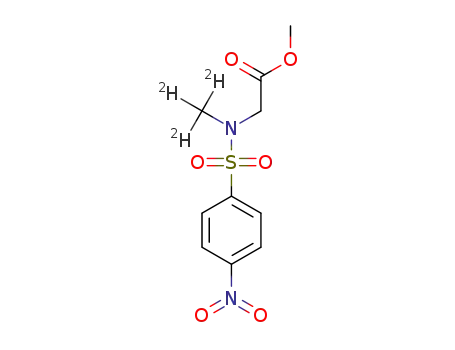 methyl 2-[(4-nitrophenyl)sulfonyl-(trideuteriomethyl)amino]acetate