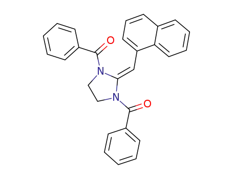 1,3-dibenzoyl-2-[1]naphthylmethylene-imidazolidine