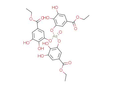 arsenic acid tris-(5-ethoxycarbonyl-2,3-dihydroxy-phenyl ester)