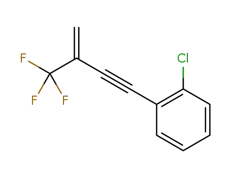 1-chloro-2-(3-(trifluoromethyl)but-3-en-1-yn-1-yl)benzene