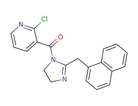 1-<(2-chloro-3-pyridinyl)carbonyl>-4,5-dihydro-2-(1-naphthalenyl)-1H-imidazole