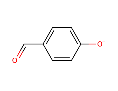 4-formylphenolate ion