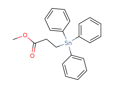 β-methoxycarbonyl ethyl triphenyltin(IV)