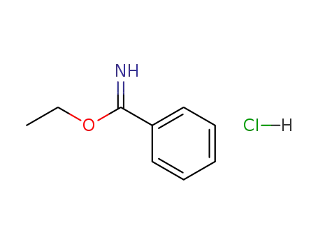 Molecular Structure of 5333-86-8 (Ethyl benzimidate hydrochloride)