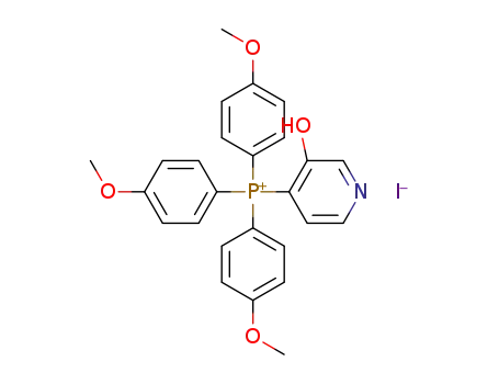 (3-hydroxypyridin-4-yl)tris(4-methoxyphenyl)phosphonium iodide