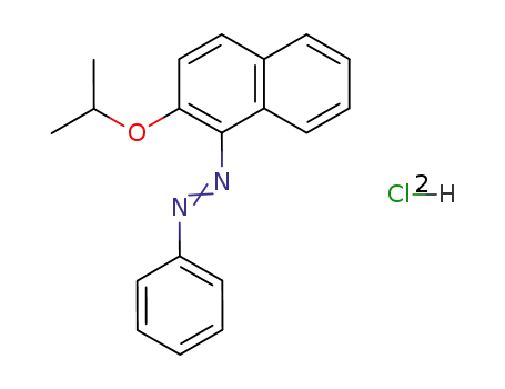 (2-isopropoxy-[1]naphthyl)-phenyl-diazene; hydrochloride