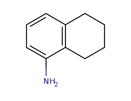 2217-41-6,5,6,7,8-Tetrahydro-1-naphthylamine,1-Naphthylamine,5,6,7,8-tetrahydro- (7CI,8CI);1,2,3,4-Tetrahydro-5-naphthalenamine;1,2,3,4-Tetrahydro-5-naphthylamine;1-Amino-5,6,7,8-tetrahydronaphthalene;5,6,7,8-Tetrahydro-1-naphthalenamine;5,6,7,8-Tetrahydro-1-naphthalenylamine;5-Amino-1,2,3,4-tetrahydronaphthalene;5-Aminotetralin;5-Tetralinylamine;NSC 53503;