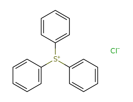 Molecular Structure of 4270-70-6 (Triphenylsulfonium chloride)