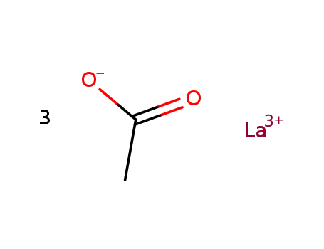 Molecular Structure of 917-70-4 (LANTHANUM ACETATE)