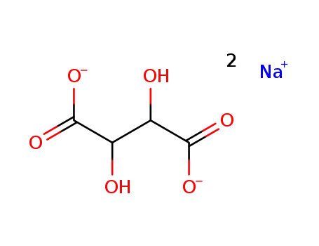 Molecular Structure of 868-18-8 (Sodium tartrate)