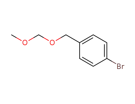 Molecular Structure of 130534-91-7 (Benzene, 1-bromo-4-[(methoxymethoxy)methyl]-)
