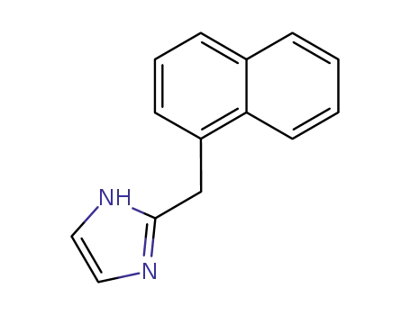Molecular Structure of 1019-21-2 (1H-Imidazole, 2-(1-naphthalenylmethyl)-)
