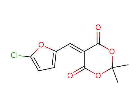 5-(5-Chloro-furan-2-ylmethylene)-2,2-dimethyl-[1,3]dioxane-4,6-dione