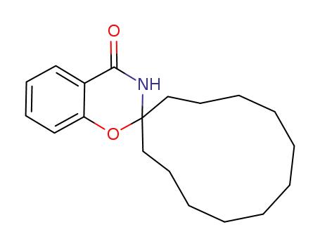 Spiro<2H-1,3-benzoxazine-2,1'-cyclododecan>-4(3H)-one