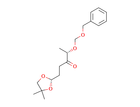 (S)-4-Benzyloxymethoxy-1-((S)-4,4-dimethyl-[1,3]dioxolan-2-yl)-pentan-3-one