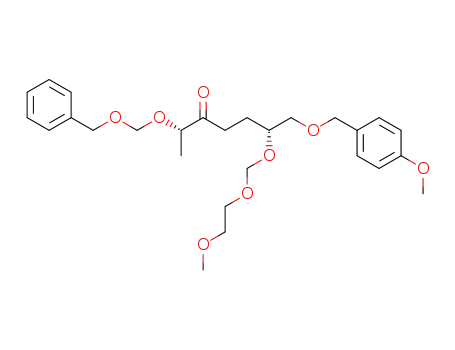 (2S,6R)-2-benzyloxymethoxy-7-(4-methoxybenzyloxy)-6-methoxyethoxymethoxyheptan-3-one