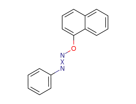 Molecular Structure of 109057-65-0 (Diazene, (1-naphthalenyloxy)phenyl-)