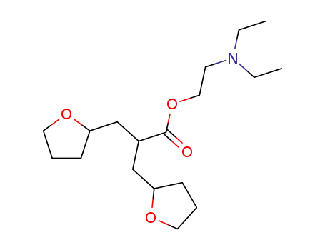 2-diethylaminoethyl 1,3-bis(tetrahydro-2-furyl)propane-2-carboxylate