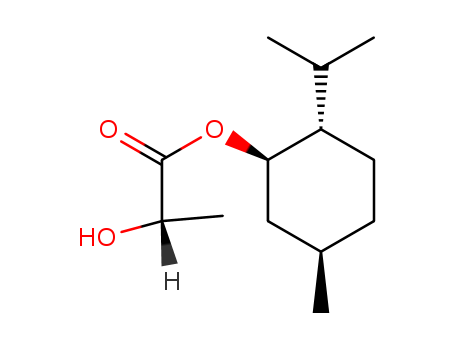 61597-98-6,L-Menthyl lactate,Propanoicacid, 2-hydroxy-, 5-methyl-2-(1-methylethyl)cyclohexyl ester, [1R-[1a(S*),2b,5a]]-;2S-(1R,2S,5R)-Menthyl lactate;l-Menthyl L-Lactate;