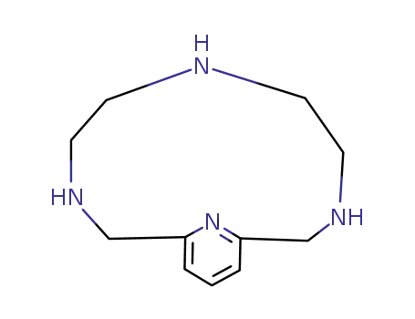 Molecular Structure of 78668-34-5 (1,4,7,10-TETRAAZA-2,6-PYRIDINOPHANE)