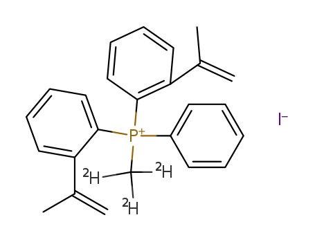 Bis<2-(1-methylethenyl)phenyl>phenyl(trideuteriomethyl)phosphoniumiodid