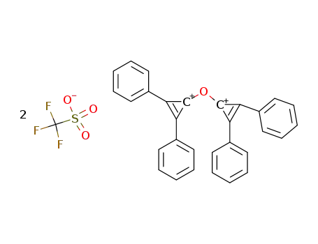 bis(2,3-diphenylcyclopropenyliun) ether ditriflate