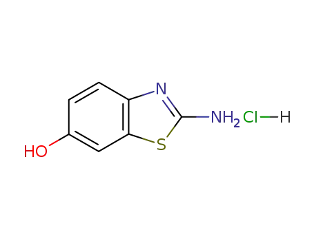 2-amino-6-hydroxybenzothiazole hydrochloride salt