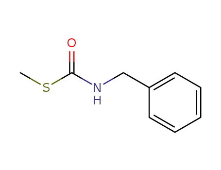 Molecular Structure of 90609-83-9 (Carbamothioic acid, (phenylmethyl)-, S-methyl ester)
