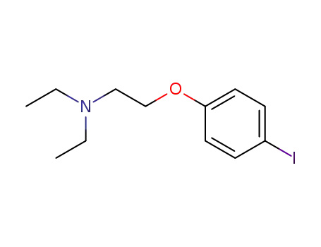 4-<2-(diethylamino)ethoxy>iodobenzene