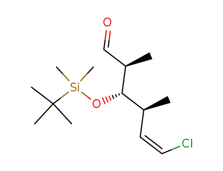 (2S,3S,4S,5Z)-3-(tert-butyldimethylsiloxy)-6-chloro-2,4-dimethyl-5-hexenal
