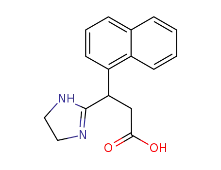 3-(4,5-Dihydro-1H-imidazol-2-yl)-3-naphthalen-1-yl-propionic acid
