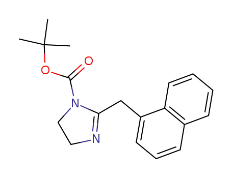 2-Naphthalen-1-ylmethyl-4,5-dihydro-imidazole-1-carboxylic acid tert-butyl ester