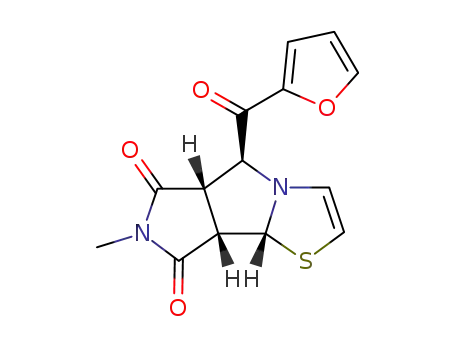 (5S,5aS,8aS,8bR)-5-(Furan-2-carbonyl)-7-methyl-5,5a,8a,8b-tetrahydro-pyrrolo[3',4':3,4]pyrrolo[2,1-b]thiazole-6,8-dione
