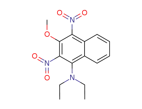 Diethyl-(3-methoxy-2,4-dinitro-naphthalen-1-yl)-amine