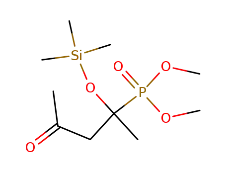 dimethyl<1-methyl-3-oxo-1-(trimethylsiloxy)butyl>phosphonate