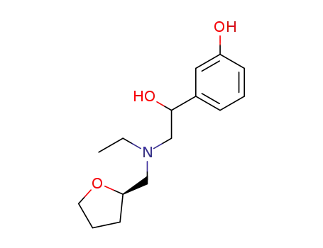 N-<(R)-Tetrahydrofurfuryl>-(+/-)-etilefrin