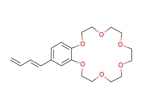 ((E)-2-Buta-1,3-dienyl)-6,7,9,10,12,13,15,16,18,19-decahydro-5,8,11,14,17,20-hexaoxa-benzocyclooctadecene