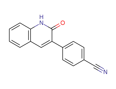 4-(2-oxo-1,2-dihydroquinolin-3-yl)benzonitrile