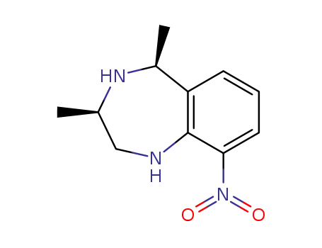 cis-2,3,4,5-tetrahydro-3,5-dimethyl-9-nitro-1H-1,4-benzodiazepine