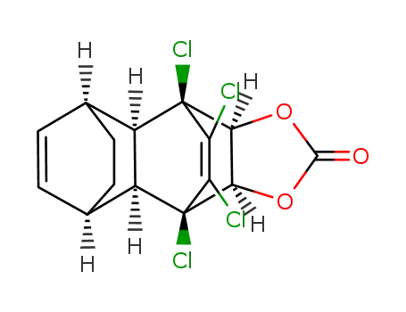 1,8,14,15-Tetrachlor-10,12-dioxapentacyclo[6.5.2.23,6.02,7.09,13]heptadeca-4,14-dien-11-on