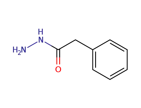Molecular Structure of 937-39-3 (PHENYLACETIC ACID HYDRAZIDE)