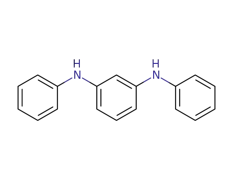 Molecular Structure of 5905-36-2 (m-Phenylenediamine, N,N-diphenyl-)