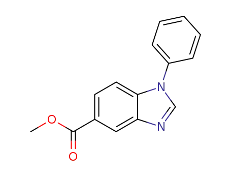 1-phenylbenzimidazole-5-carboxylic acid methyl ester