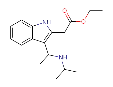 ethyl 3-[1-[(1-methylethyl)amino]ethyl]-1H-indole-2-acetate
