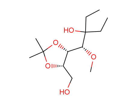 3-[(R)-((4S,5S)-5-Hydroxymethyl-2,2-dimethyl-[1,3]dioxolan-4-yl)-methoxy-methyl]-pentan-3-ol